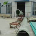 underground filament winding GRP pipes machine